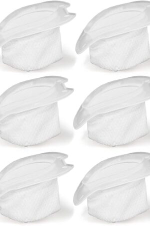 Vacuum Replacement Filters Compatible with Swiffer Sweep and Vac. Compare to Part #99196 (Pack of 6)