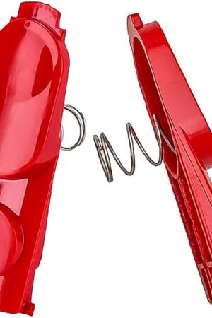Cleaner Head Clip Latch Tab Button for Dyson V7 V8 V10 V11 V15 Vacuum Cleaner Electric Drive Replacement Parts, Button with Spring Accessories(2 Pcs)