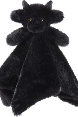 Apricot Lamb Black Dragon Soft Security Blanket 13.8 Inches