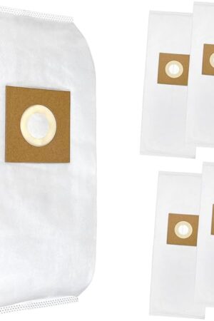 5 Pack Type Y HEPA Vacuum Bags for Hoover WindTunnel Upright Style Y, Z, YZ Vacuum Cleaners, Replace Part 4010100Y