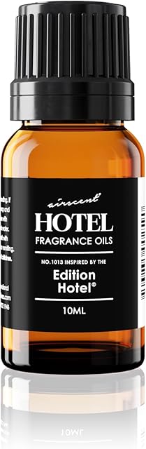 AirScent Hotel Diffuser Oil Premium Fragrance Oil No.1013 10 mL .34 fl oz Glass Dropper Bottle