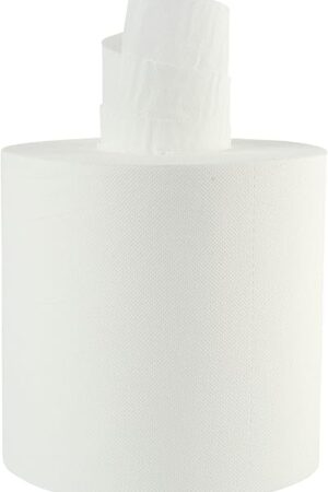 Boardwalk Bathroom Center-Pull Disposable Hand Paper Towel Roll, 2-Ply, 7.6 x 8.9, 600/Roll, 6/Carton, White