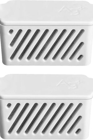 2 Pcs Silver Ion Module Replacement for Roborock S7maxv Ultra / S7 Pro Ultra/Q Revo / S8 / S8 Pro Ultra / S8+ / S8 Plus Vacuum Cleaner Accessories