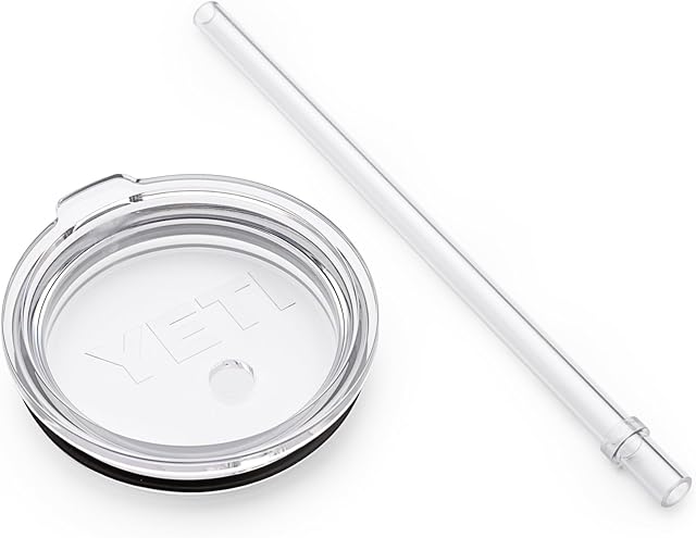 YETI Rambler Straw Lid Drinkware | Shatter-Proof | Dishwasher Safe