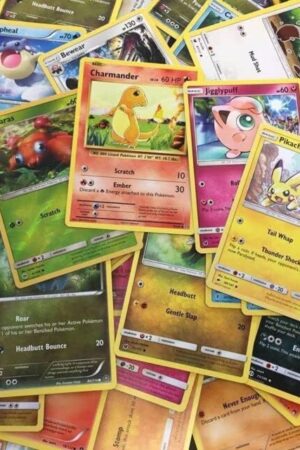 The Pokemon - 50 Card Lot + Ultra Rare Pokemon V Card - Mixed Bundle/Random Selection