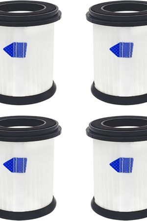 4 Pack Hepa Filter Replacement for Inse S6t S6p Pro N5s Cordless Vacuum Cleaner,With Mesh Filter Replacement