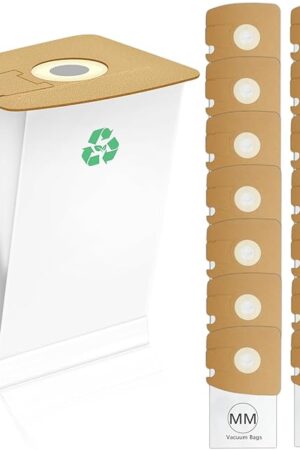 14 pack 3670 & 3680 MM Micro Filtration Vacuum Bags for Eureka Style MM Eureka Mighty Mite 3670 3670M 3670H 3670G 3680 4100 S4170 4300-4600 and 5180 Series