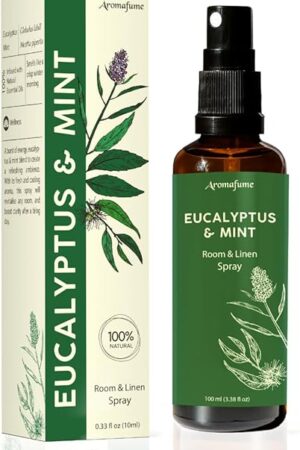 Aromafume Eucalyptus & Mint Room, Linen & Pillow Spray Aromatherapy