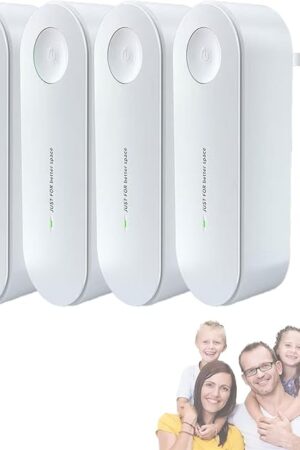 4PCS Magir Air-Purifier for M0ld，2025 New Air Purifier,Plug-in Mag Air M0ld Remover,Quickly Removes Odors, Ultra-Quiet,For Bedrooms, Bathrooms, Closets, and Pet Rooms