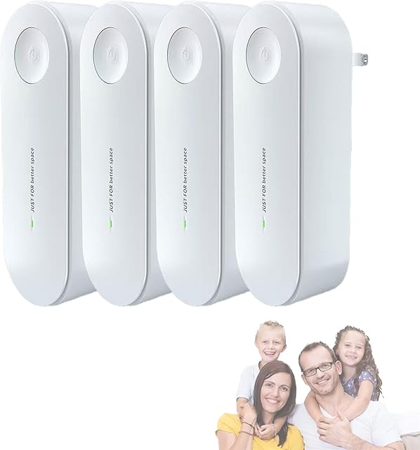 4PCS Magir Air-Purifier for M0ld,2025 New Air Purifier,Plug-in Mag Air M0ld Remover,Quickly Removes Odors, Ultra-Quiet,For Bedrooms, Bathrooms, Closets, and Pet Rooms