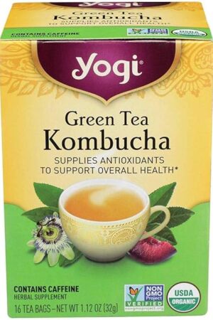Yogi Tea, Kombucha Green, 16 ct