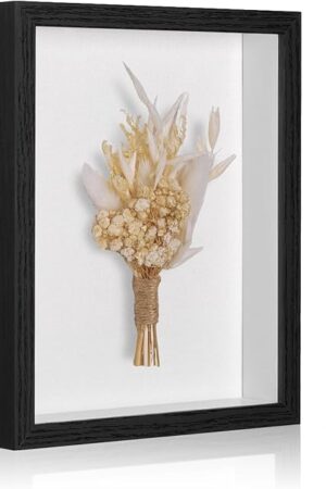 8x10 Shadow Box Picture Frame Display Case with Soft Linen Back and Thickened Panel,Black Deep Shadow Memory Box Frame 8x10 for Flower Baby Pet Wedding Photo Craft Memorial Gift