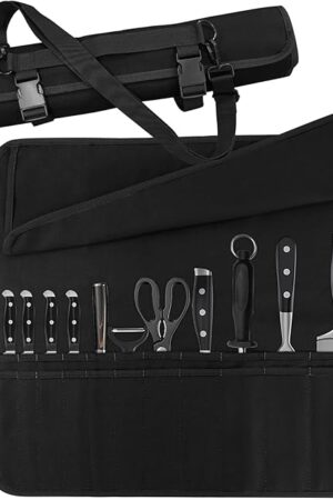 Chef Knife Bag Canvas Knife Roll Storage Bag Chef Case