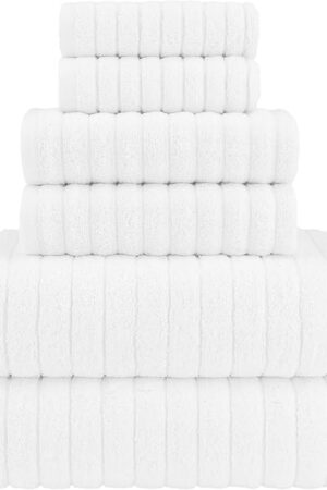 Elegant Comfort Luxury Bath Towels, Quick Dry, Highly Absorbent