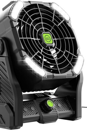Battery Powered Fan Camping Fan USB Table X26