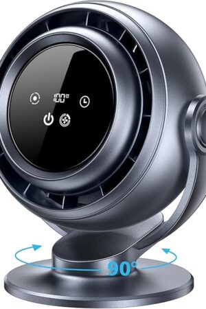 Desk Fans Oscillating Air Circulator Fan 270° Vertical Manual 90° Oscillating