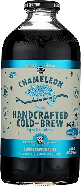 CHAMELEON COLD BREW Organic Lt. Ed. Seasonal Concentrated Cold Brew Coffee, 32 FZ