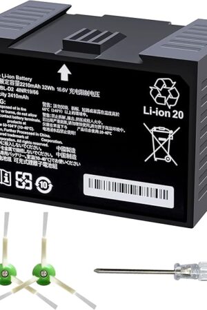 ABL-D2 Battery for iRobot Roomba j7 i7 i4 i6 i8 Series, j7 j7+ j7550 i4 i4+ i4150 i8 i8+ i8550, for Roomba Combo j5+ i5+ j7 j7+ j8+ j9, i3 i3+ i3 Plus 3150, Replacement Lithium Ion Battery ABL-D2A 32W