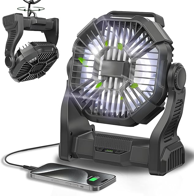 CONBOLA Portable Fan Battery Powered Fan