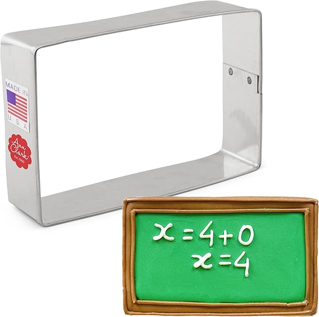 Ann Clark Cookie Cutters Rectangle Cookie Cutter 4" Made in USA
