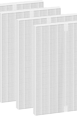 4 Pack H13 116130 Replacement Filter H for Winix 5500 5500-2 C535 5300 5300-2 6300 6300-2 P300 AM90 9000 5000 5000B C909 9800 Air Purifier