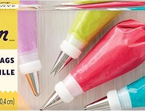 Wilton Disposable Decorating Bags for Piping Icing & Cake Decorating, Perfect for Baking Creations, 100-Count, Packaging May Vary
