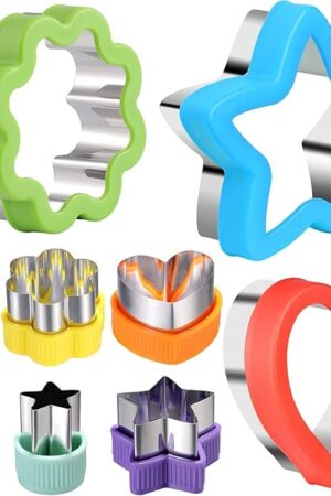 Cutter Shapes Set Different Sizes Cookie Cutters Set Fruit Cookie Pastry Stamps Mold