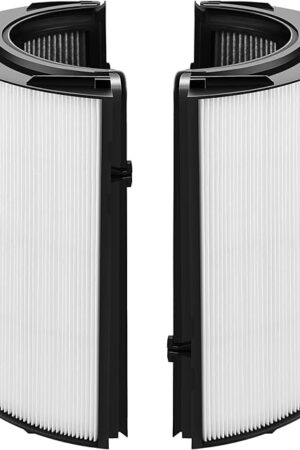 360°Combi 2 in 1 HEPA and Carbon Replacement Filter Compatible with Dyson TP06 HP06 PH02 PH01 PH03 PH04 HP09 TP09 HP07 TP07 TP10 HP10, H13 Grade True HEPA Replacement Filter, 1 Pack