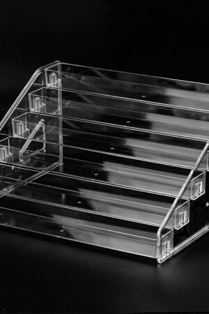 Clear Acrylic Nail Polish Organizer 6 Layer