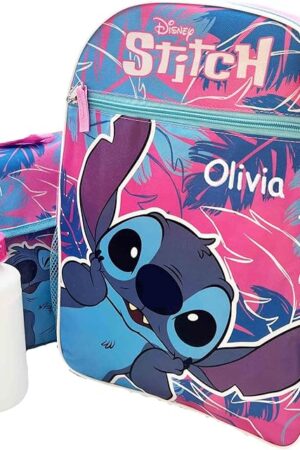 DIBSIES Personalized Stitch Backpack Combo Set created using Stitch Backpack Combo Set