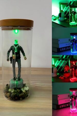 Vintage Horror Lamp, Horror Decor, Horror Movie Decor, Horror Gifts, Scary Collector Water Lamp, Horror Decorations, Unique Movie Collector’s Gift