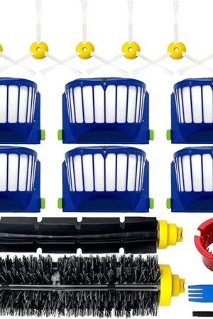 13 Pack Roomba 676 Replacement Parts for irobot Roomba 676 694 675 692 677 671 610 690 680 660 650 620 645 655 635 614 595 585 564 589 536 Robot Vacuum,1 Bristle & 1 Beater Brush,6 Filter,6 Side Brush