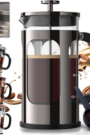 BAYKA French Press Coffee Maker Cold Brew
