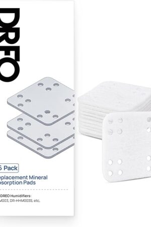 Dreo Mineral Absorption Pads 16-Pack for Humidifiers, Compatible Humidifiers HHM713/713S, Reduce Limescale, Improve Humdification Efficiency