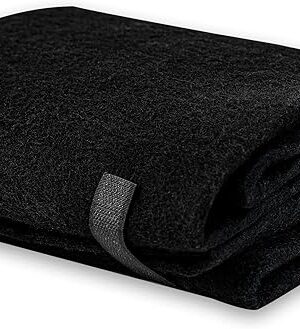 CFS – Pack of 1, Premium Cut-to-Fit Activated Carbon Pre-Filter Pad Compatible with 38002 Models – Fresh & Filtered Air for Indoor and Home – Charcoal Air Filter Sheet – 16" x 48" – Black