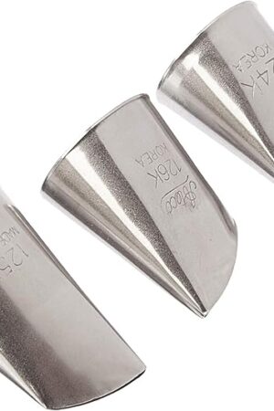 Ateco Korean Flower Tubes 124K, 125K, and 126K 3-Piece Set