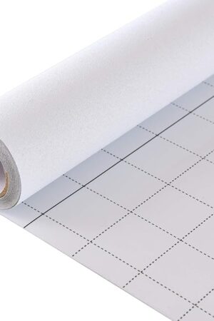 VELIMAX White Blackout Window Film, 100% Light Blocking Window Cover, Opaque Vinyl Cling, Privacy Film for Glass, Sun Blocking Films Non Adhesive, 17.7in x 78.7in