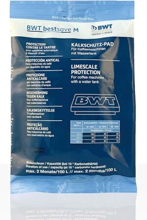 BWT Bestsave M Limescale Protection Pad For Coffee Machine And Espresso Machine - Capacity Upto 2 Months or 100 liters