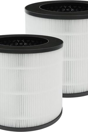 2 Pack 14 Replacement Filter Compatible with MA Series 14/14B/14W Air PuriFier, 3-in-1 Filtration Contains Pre-Filter, True H13 HEPA and Activated Carbon (2 Pack)