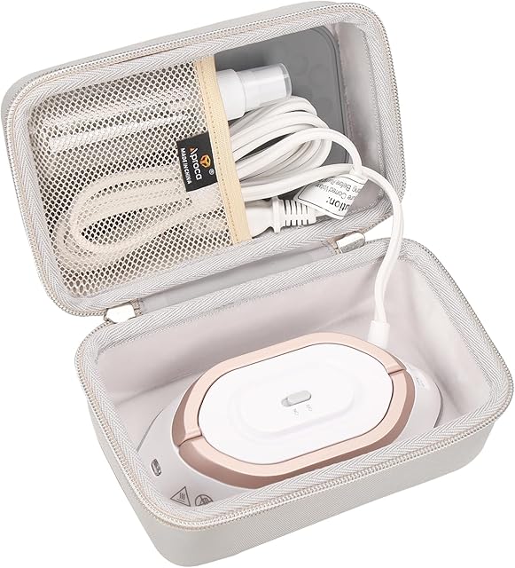 Aproca Grey Portable Hard Storage Case, for Newbealer Travel Iron Mini Dry Iron and Accessories