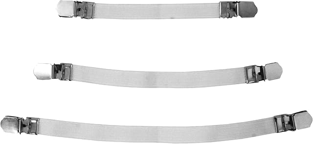 Elastic Ironing Board Fasteners - 3-Piece Set