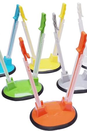 Baggy Rack For Ziploc Bag Holder, Food Prep & Freezer Bag Holders, 6 Pack/6 Color