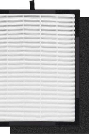 Air Purifier Filter for Zigma Aerio-300: Hepa Air Purifier Filter Replacement 1 High-Efficiency True HEPA Filter - 1 Carbon Pre-Filters Carbon filter Room Home