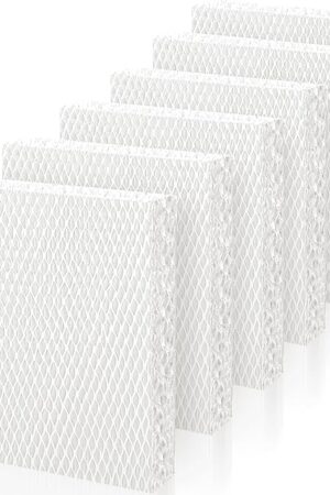 Colorfullife 6 Pack Humidifier Wicking Filter T for Honeywell Humidifier HEV615 HEV620 Series, for Honeywell HFT600 Humidifier Replacement Filter T, Replace Parts HFT600T & HFT600PDQ