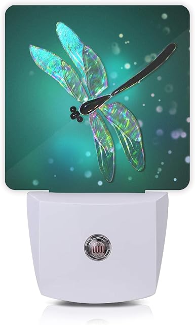 Dragonfly Night Light Fantasy Green 0.5W
