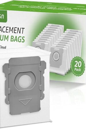 20 Pack i7 Vacuum Bags Compatible with irobot for Roomba i7+, i1+, i2+, i3+, i4+, i5+, i6+, i8+, j6+, j7+, j8+, j9+, s9+, Combo i5+, j5+, j7+, j9+ Bags Replacement Parts Dirt Disposal Bag
