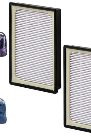 2 Pack EF-12 HEPA Filters Compatible with Kenmore 62731 52731 Canister Vacuum 81615, 81614, BC4026, Compare to Part# 591021101