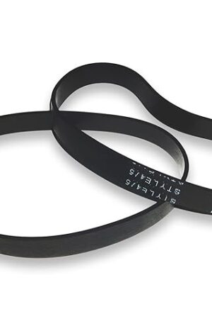 Dirt Devil Style 4 & 5 Vacuum Belts, Black, Part # 3720310001, Belt Replacement for Use in Dirt Devil Vacuum Cleaner Models