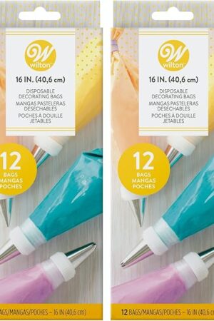Wilton Disposable 16-Inch Decorating Bags (2 Pack)