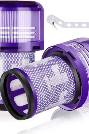 2 Replacement Filters For Dyson V12 Detect Slim Cordless Vacuum, Compare to Part 971517-01